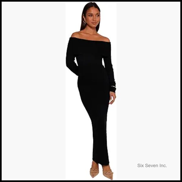 Dresses & Skirts - Off The Shoulder Midi Dress